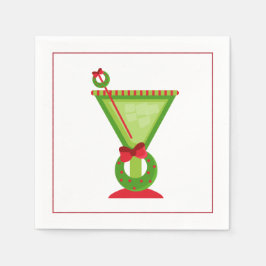 Weihnachtscocktail Napkin Serviette