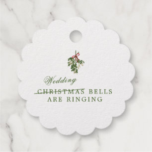 Weihnachtscocktail Napkins Geschenkanhänger