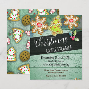 Weihnachtscookies Exchange-Party