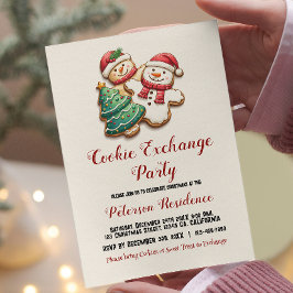 Weihnachtscookies I Cookie Exchange Party Einladung