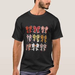 Weihnachtscoquette-Bogen-Sammlung passend xmas pa T-Shirt