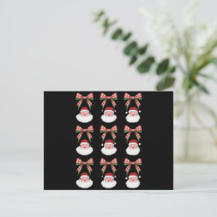 Weihnachtscoquette Bow Santa Vintage Weihnachten R