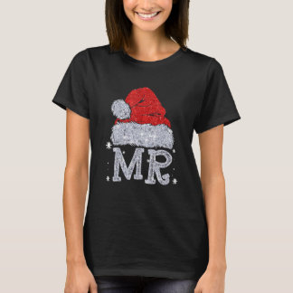 Weihnachtscouple Matching Mr. und Mrs. Weihnachtsm T-Shirt