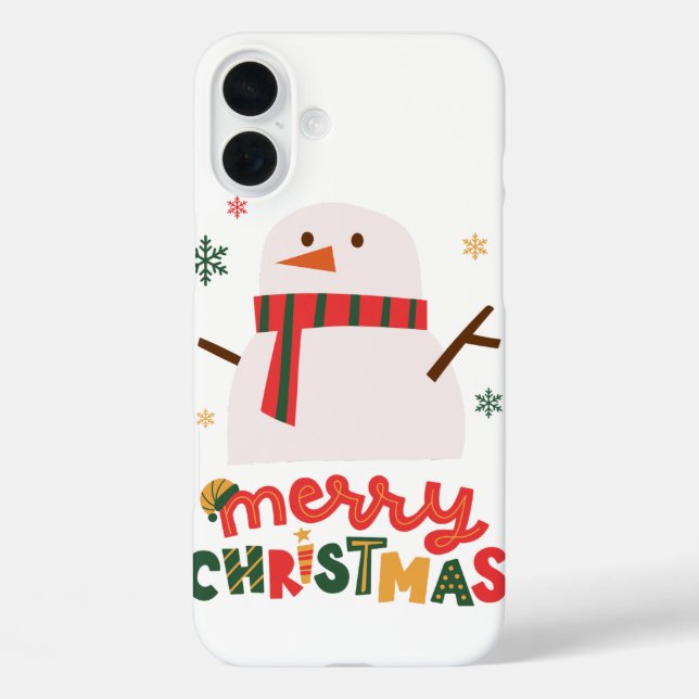 Weihnachtscover 2 Case-Mate iPhone hülle (Rückseite)