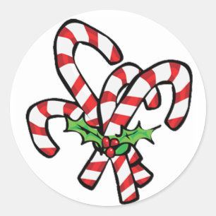 Weihnachtscreme Candy Sticker