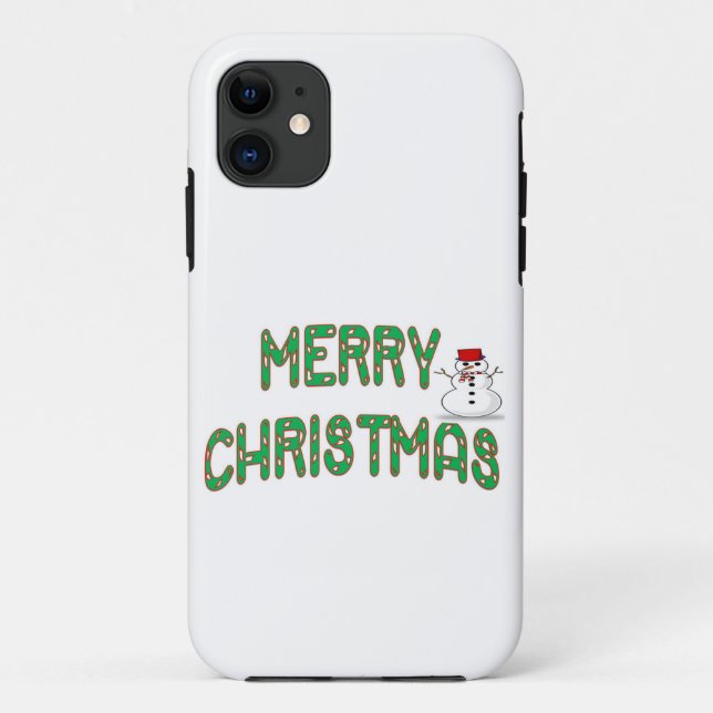 Weihnachtscreme Case-Mate iPhone Hülle (Rückseite)
