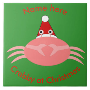 Weihnachtscreme Custom Tile Fliese