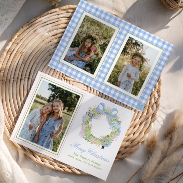 Weihnachtscreme-Foto Feiertagskarte (Von Creator hochgeladen)