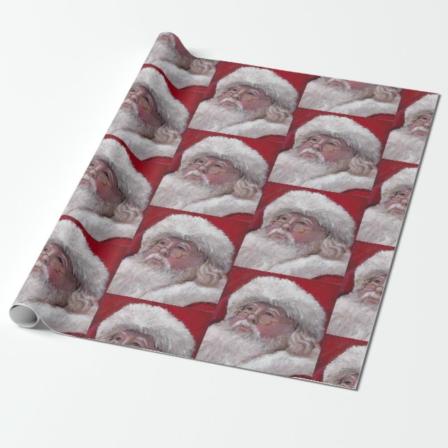Weihnachtscreme Geschenkpapier (Ungerollt)