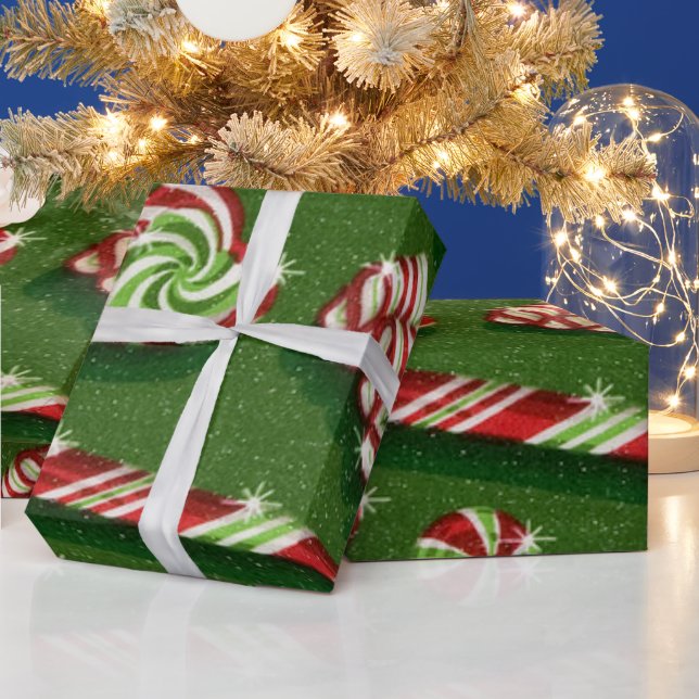 Weihnachtscreme Geschenkpapier (Feiertage)