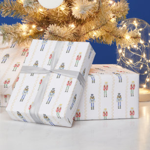 Weihnachtscreme Geschenkpapier