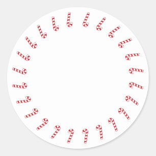 Weihnachtscreme niedlich runder aufkleber