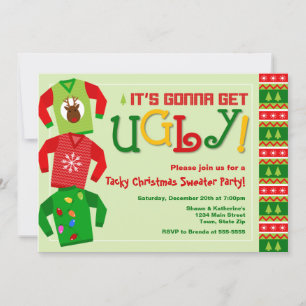 Weihnachtscreme-Party Einladung