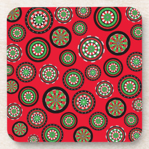 Weihnachtsdartboards Untersetzer