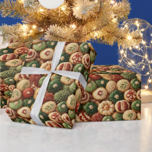 Weihnachtsdekekse Geschenkpapier