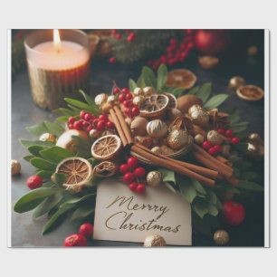 Weihnachtsdeko & Gewürze Geschenkpapier