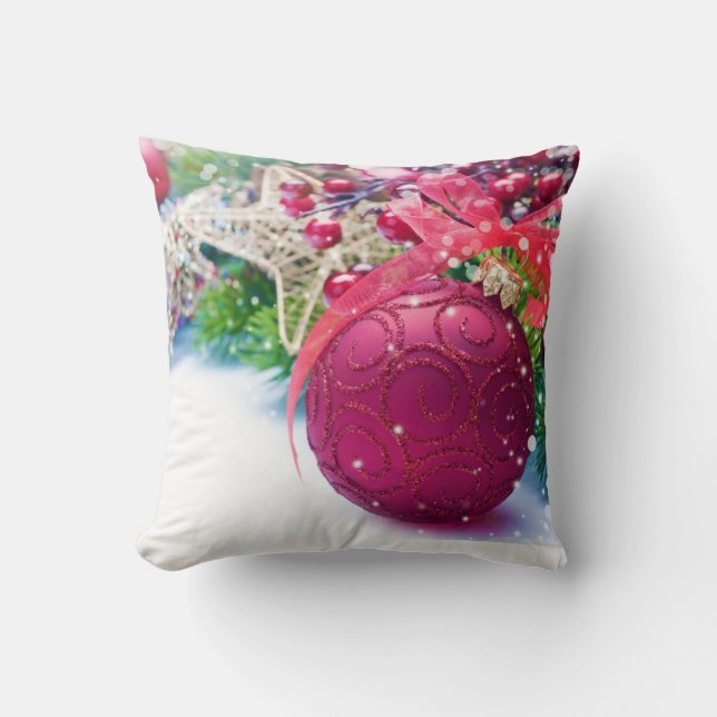 Weihnachtsdekor-Doppelkissen Kissen (Vorderseite)