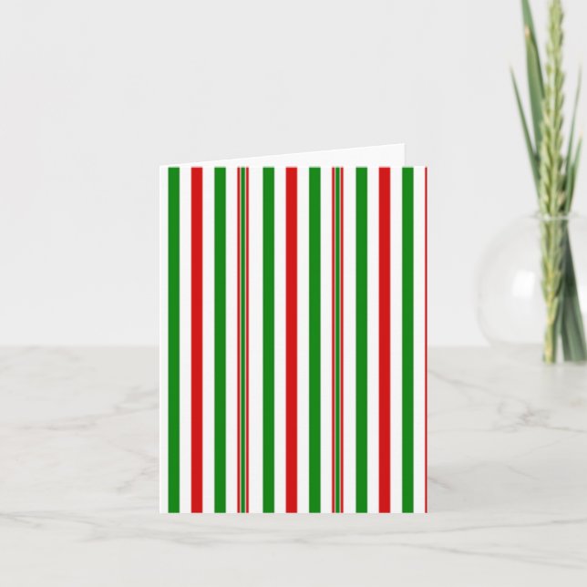 Weihnachtsdekor Einladung (Vorderseite)