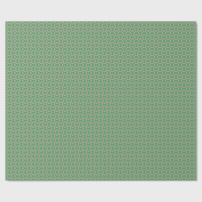 Weihnachtsdekor-Kissen Geschenkpapier (Flach)