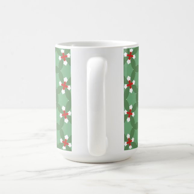 Weihnachtsdekor-Kissen Kaffeetasse (Henkel)