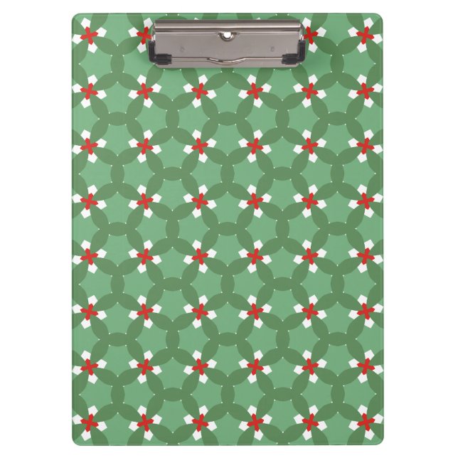 Weihnachtsdekor-Kissen Klemmbrett (Vorderseite)