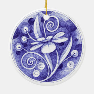 Weihnachtsdekoration 2 keramik ornament