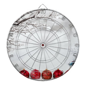 Weihnachtsdekoration Dartscheibe
