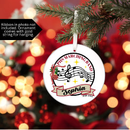 Weihnachtsdekoration der Marching Band Keramik Ornament