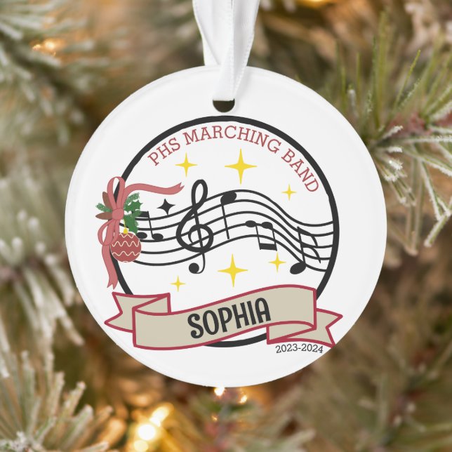 Weihnachtsdekoration der Marching Band Ornament (Baum)