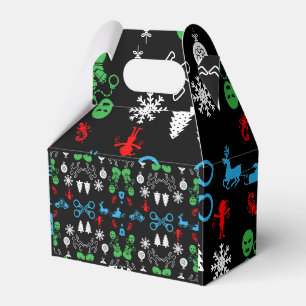 Weihnachtsdekoration der Polizei Geschenkschachtel