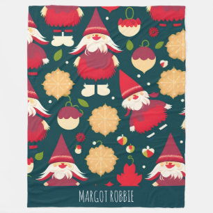 Weihnachtsdekoration des Weihnachtsmannes Wassermu Fleecedecke