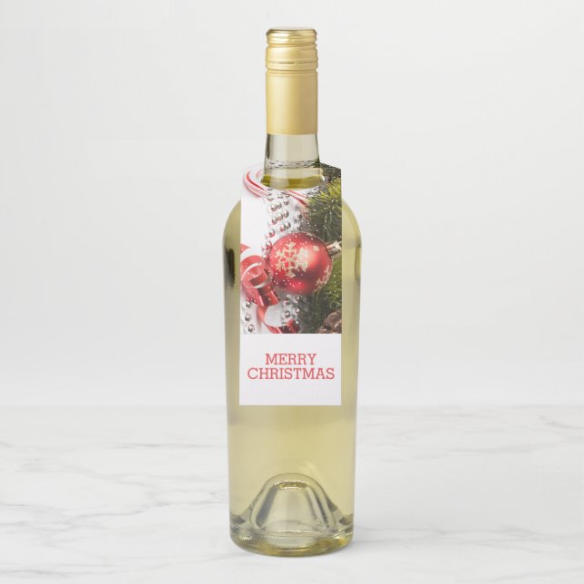 Weihnachtsdekoration Flaschenanhänger (Auf Flasche)