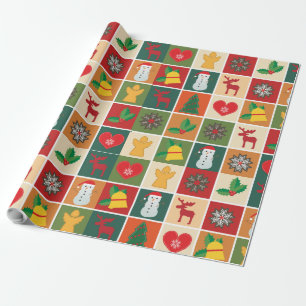 Weihnachtsdekoration Geschenkpapier
