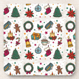 Weihnachtsdekoration Getränkeuntersetzer