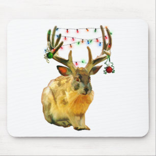 Weihnachtsdekoration Jackalope Mousepad