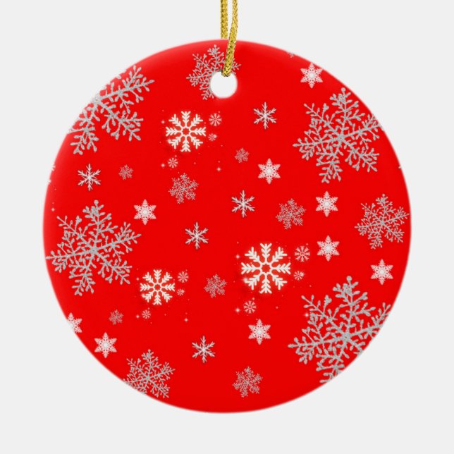 Weihnachtsdekoration  keramik ornament (Vorne)