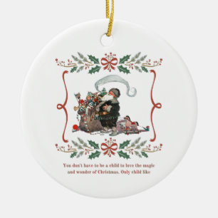 Weihnachtsdekoration Keramik Ornament