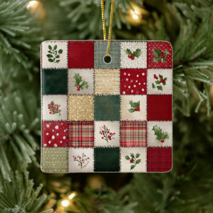 Weihnachtsdekoration Keramikornament
