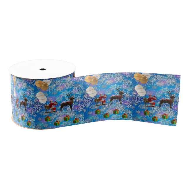 Weihnachtsdekoration Ripsband (Spule)