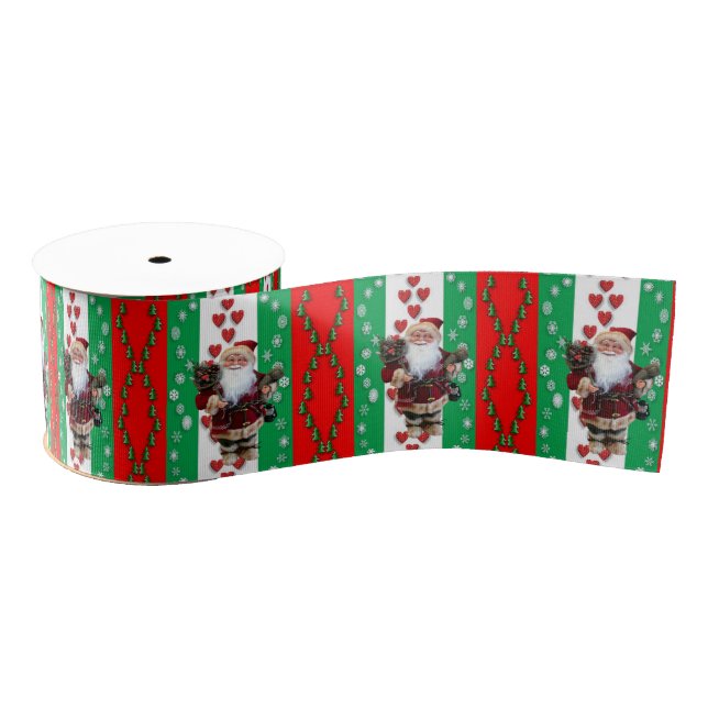 Weihnachtsdekoration Ripsband (Spule)