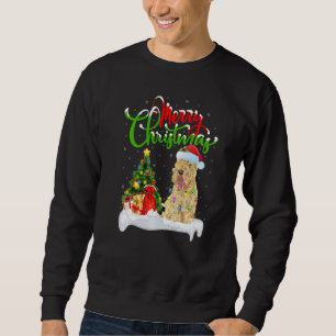 Weihnachtsdekoration Santa Wheaten Terrier Hund We Sweatshirt
