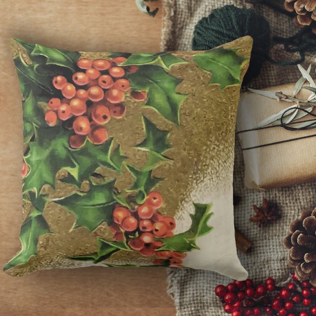 Weihnachtsdekoration Weihnachtsmann Weihnachten Kissen (Christmas pillows vintage Christmas decor Santa Claus throw pillow for living room)