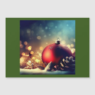 Weihnachtsdekorationen 1 magnetkarte