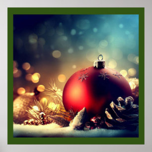 Weihnachtsdekorationen 1 poster