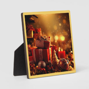 Weihnachtsdekorationen 3 fotoplatte