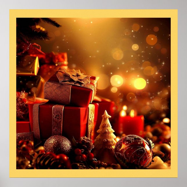 Weihnachtsdekorationen 3 poster (Vorne)