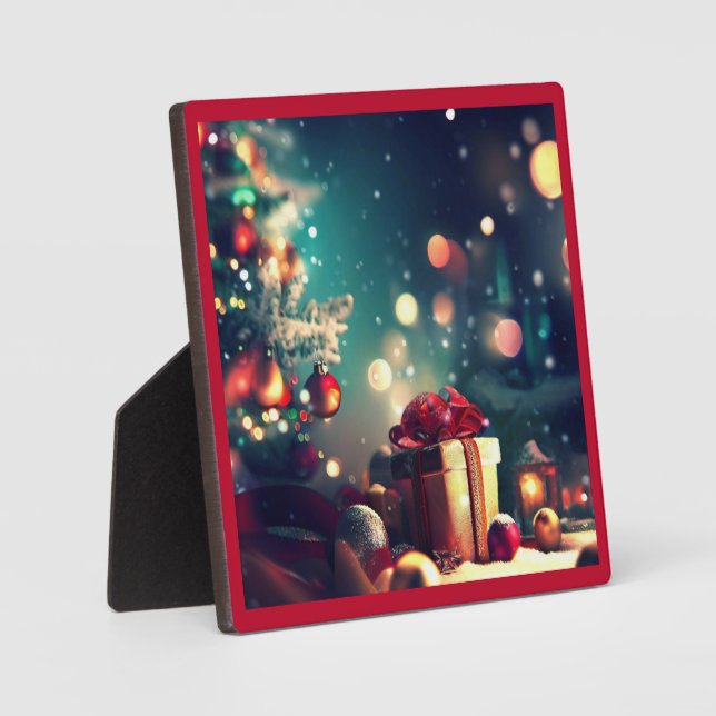 Weihnachtsdekorationen 6 fotoplatte (Vorderseite)