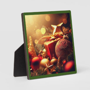 Weihnachtsdekorationen 7 fotoplatte