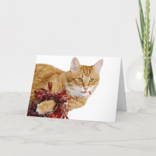 Weihnachtsdekorationen essen feiertagskarte