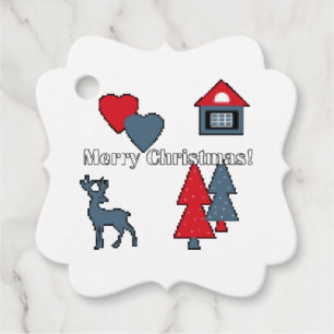 Weihnachtsdekorationen Geschenkanhänger